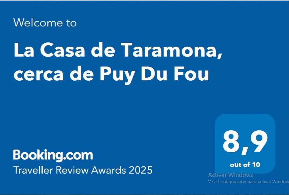 BarcienceLa Casa De Taramona, Cerca De Puy Du Fou别墅 外观 照片